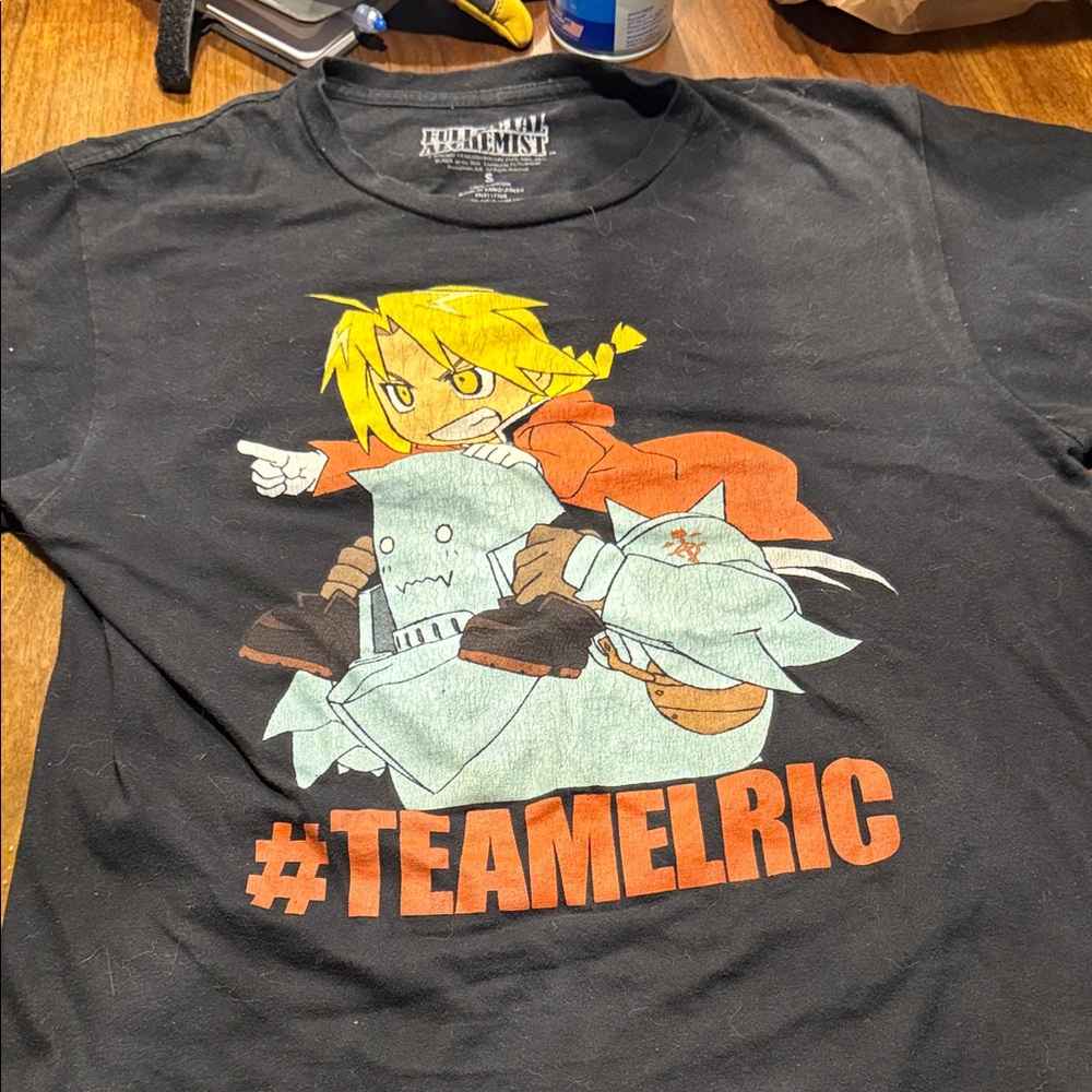 Ripple Junction Black Team Elric Kids Tee